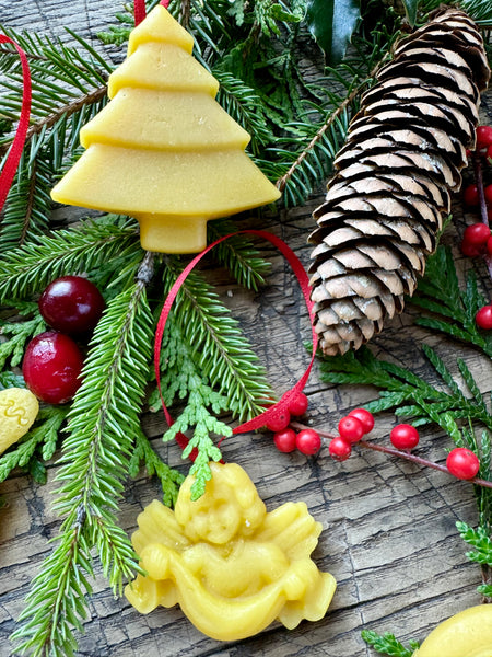 Beeswax Christmas Ornament Class
