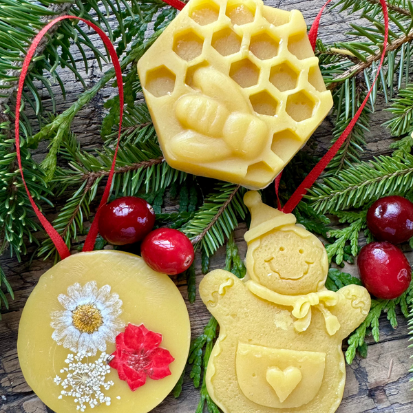 Beeswax Christmas Ornament Class