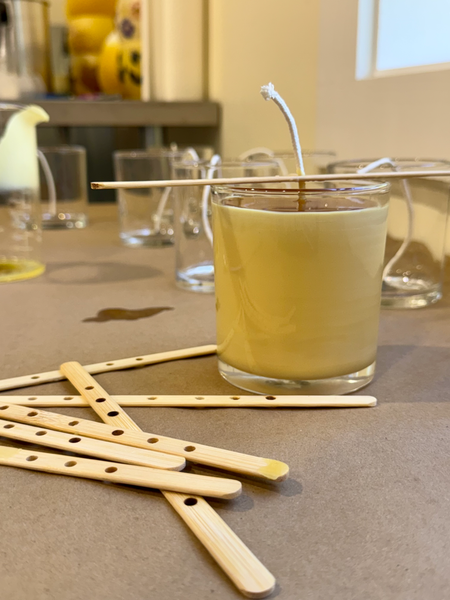 Scented Beeswax Candle Class