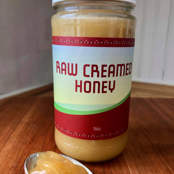 Somerset/Hunterdon Raw Creamed Wildflower Honey (1 Lb.)