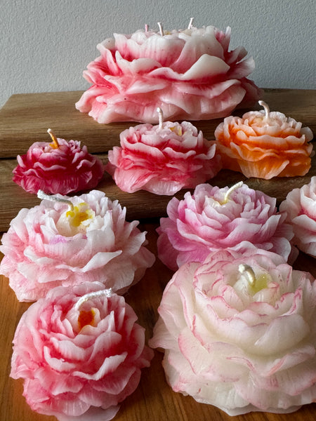 Peony Candle Class