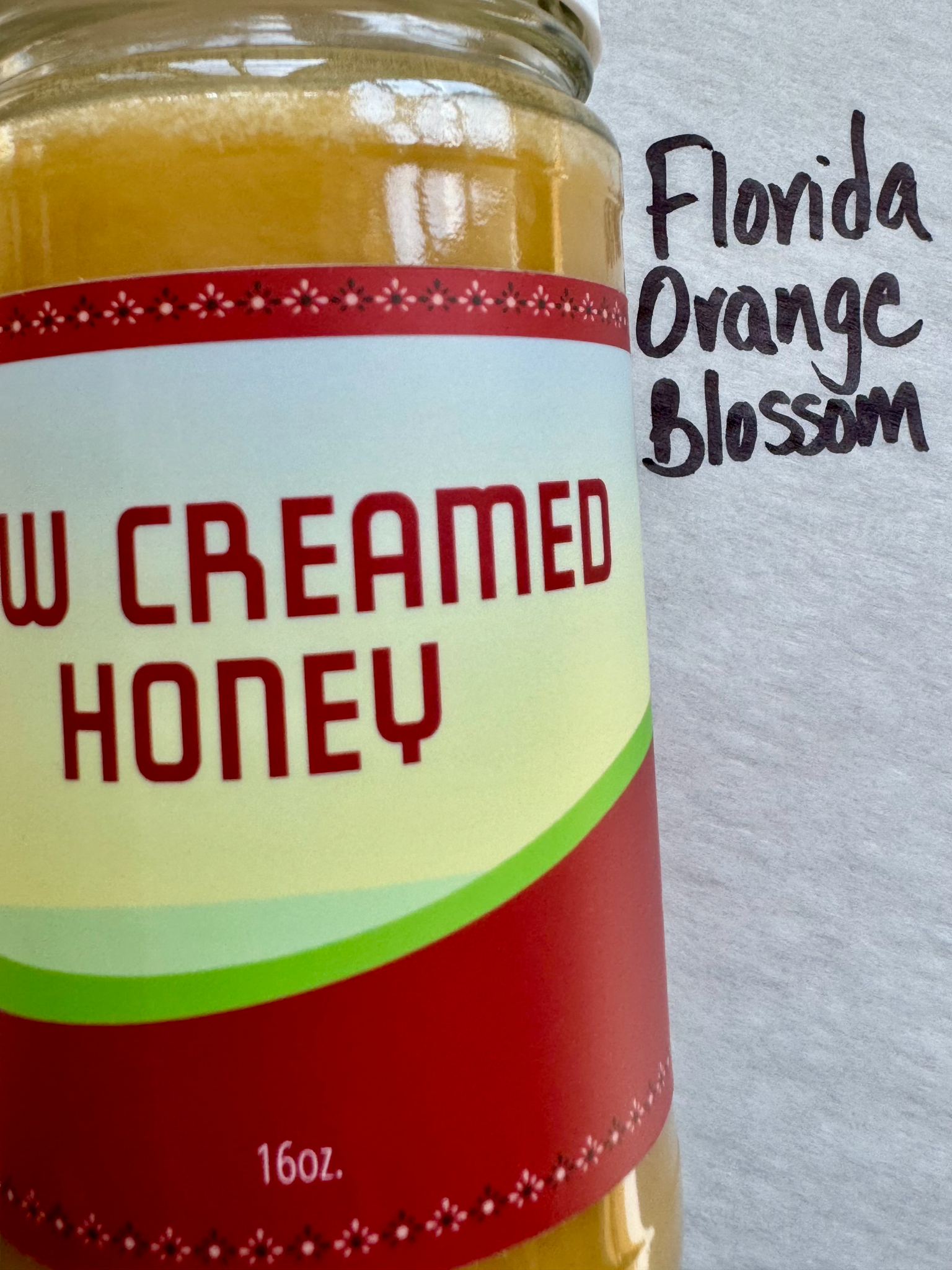 Florida Orange Blossom Honey