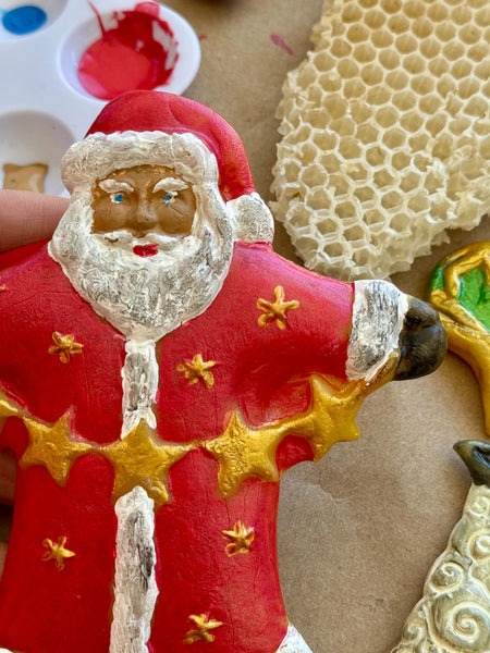 Painted Beeswax Ornament Class