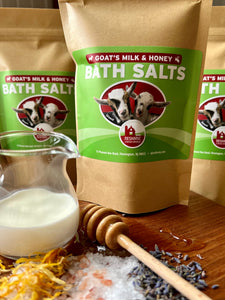 Goat’s Milk & Honey Bath Salts