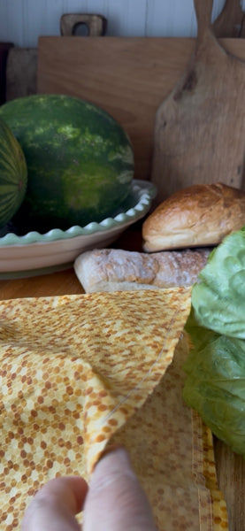 NEW Beeswax Bread Bag & Baking Mat Class
