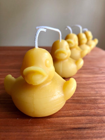 Duck Beeswax Candles