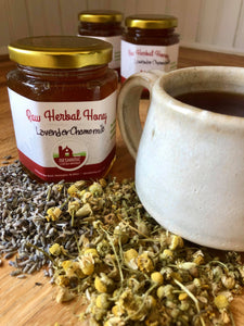 Raw Herbal Honey (Lavender Chamomile)