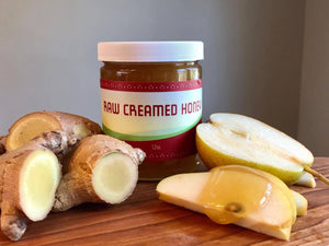 Somerset/Hunterdon Raw Creamed Wildflower Honey with Ginger (44 oz.)
